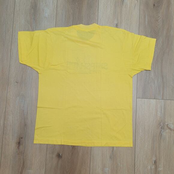 Vintage 80s Screen Stars 50/50 T-Shirt Mens M (Tagged L) Single Stitch USA - Picture 3 of 5